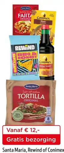 Jumbo Santa Maria, Rewind of Conimex aanbieding