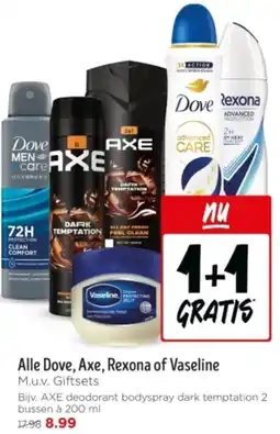 Jumbo Alle Dove, Axe, Rexona of Vaseline aanbieding