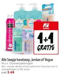Jumbo Alle Seepje handzeep, Jordan of Vogue aanbieding