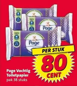 Nettorama Page Vochtig Toiletpapier aanbieding