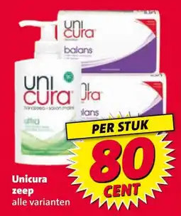 Nettorama Unicura zeep aanbieding