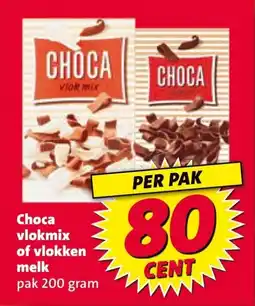 Nettorama Choca vlokmix of vlokken melk aanbieding