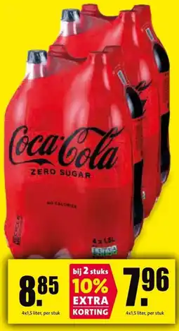 Nettorama Coca-Cola zero sugar aanbieding