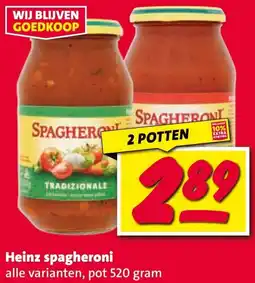 Nettorama Heinz spagheroni aanbieding