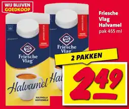 Nettorama Friesche Vlag Halvamel aanbieding