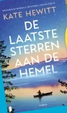 Boekenvoordeel De laatste sterren aan de hemel aanbieding