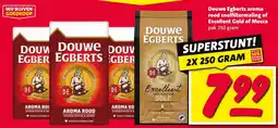 Nettorama Douwe Egberts aroma rood snelfiltermaling of Excellent Gold of Mocca aanbieding