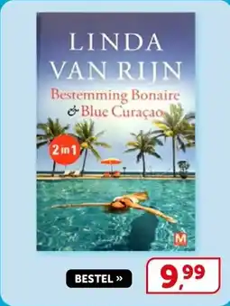 Boekenvoordeel Linda van rijn bestemming bonaire &blue curaçao aanbieding