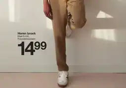 Zeeman Heren broek aanbieding