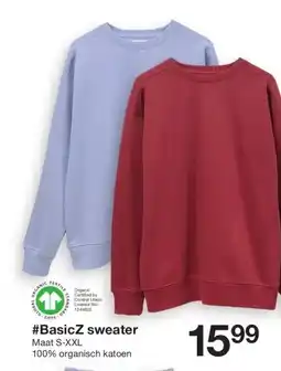 Zeeman #BasicZ sweater aanbieding