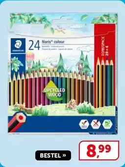 Boekenvoordeel Staedtler kleurpotloden aanbieding