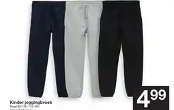 Zeeman Kinder joggingbroek aanbieding