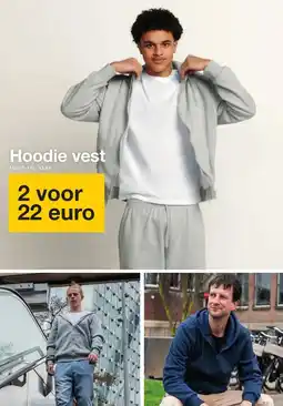 Zeeman Hoodie vest aanbieding