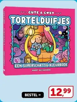 Boekenvoordeel Een superschattig kleurboek aanbieding
