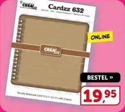 Boekenvoordeel Cardzz 632 Double Notebook Cand aanbieding