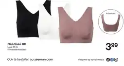 Zeeman Naadloze BH aanbieding