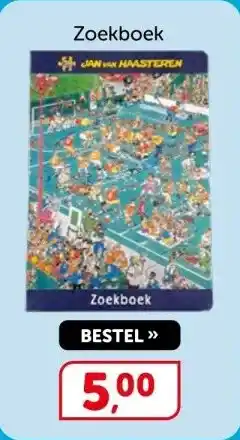 Boekenvoordeel Jan van haasteren Zoekboek aanbieding