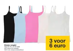 Zeeman Kinder singlet aanbieding
