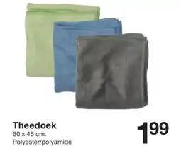 Zeeman Theedoek aanbieding