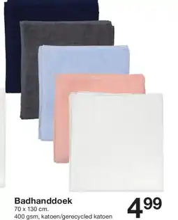 Zeeman Badhanddoek aanbieding