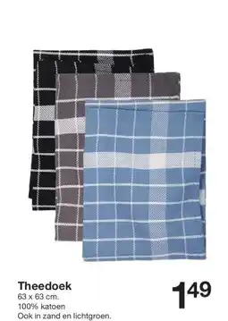 Zeeman Theedoek aanbieding