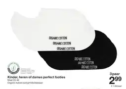 Zeeman Kinder, heren of dames perfect footies aanbieding