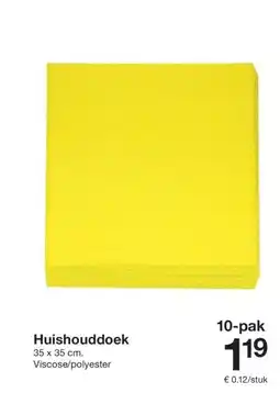Zeeman Huishouddoek aanbieding