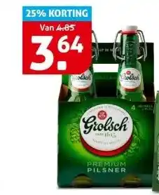 Hoogvliet Grolsch aanbieding