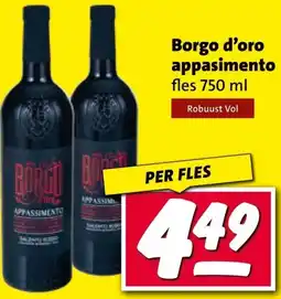 Nettorama Borgo d'oro appasimento aanbieding