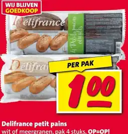 Nettorama Delifrance petit pains aanbieding