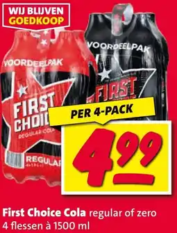 Nettorama First Choice Cola aanbieding