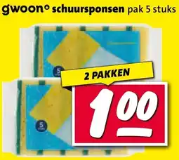 Nettorama Gwoon schuursponsen aanbieding