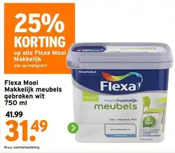GAMMA Flexa Mooi Makkelijk meubels gebroken wit aanbieding