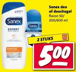 Nettorama Sanex deo of douchegel aanbieding