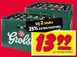 Nettorama Grolsch aanbieding