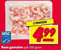 Nettorama Roze garnalen aanbieding
