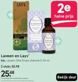 Etos Laveen en Layv aanbieding