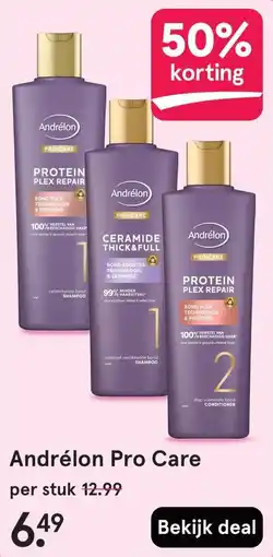 Etos Andrélon Pro Care aanbieding