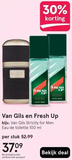 Etos Van Gils en Fresh Up aanbieding