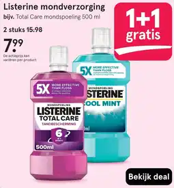 Etos Listerine mondverzorging aanbieding