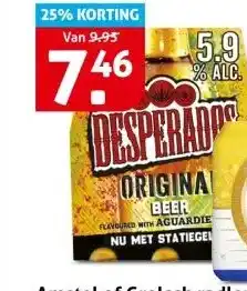 Hoogvliet Hoegaarden of Desperados aanbieding