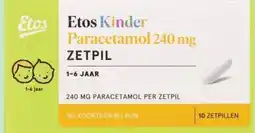 Etos Etos paracetamol kind aanbieding