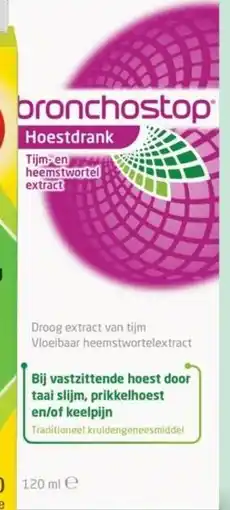 Etos Bronchostop hoestdrank aanbieding