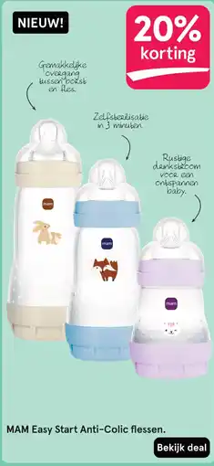 Etos Mam easy start anti-colic flessen aanbieding