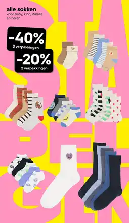 HEMA Alle sokken aanbieding
