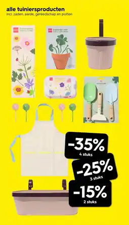 HEMA Alle tuiniersproducten aanbieding