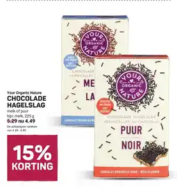 Ekoplaza Your organic nature chocolade hagelslag aanbieding