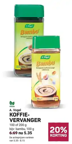 Ekoplaza A. vogel koffie vervanger aanbieding