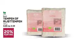 Ekoplaza Bumi tempeh of rijsttempeh aanbieding