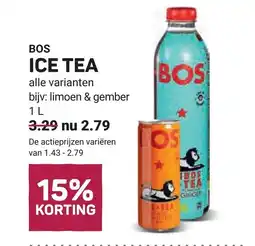 Ekoplaza Bos ice tea aanbieding